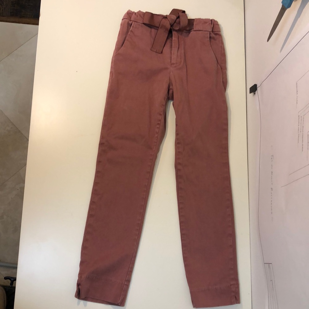 Zara Girls Tie Front Trousers